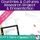 Spanish-speaking Countries and Cultures Research Project a