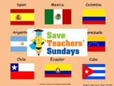 Spanish-speaking countries Lesson plan, PowerPoint and Wor