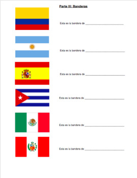 Spanish Speaking Countries: Nationalities, Flags, Capitals - Spanish