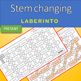 Spanish stem changing verbs maze