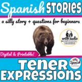 Spanish story: Tener expressions | el verbo tener | irregu