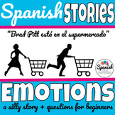 Spanish story and reading comprehension emotions ser vs. e