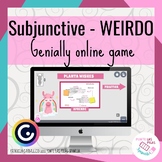 Spanish subjunctive tense for WEIRDO uses interactive game