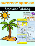 Spanish summer {el verano} Resource Catalog ~ para la clas