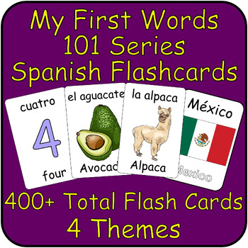  KILOGOGRAPH English & Spanish Flash Cards - Pocket