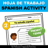 Spanish verbs - conjugación de verbos worksheets - Element