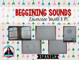 Spanish vowels + m {Beggining sound recognition} PRESCHOOL