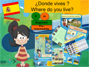 Spanish Where Do You Live Donde Vives Full Lesson For Beginners