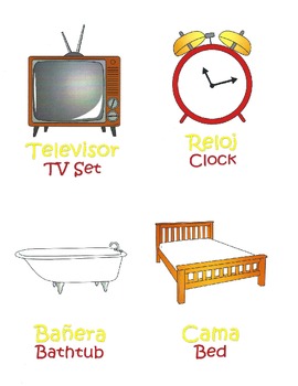 English Vocabulary, Household Items