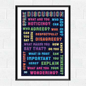 Preview of Spark Discussion - Poster Size / 31.2 x 46.9 in.
