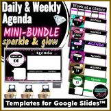 Sparkle & Glow Daily and Weekly Agenda MINI-BUNDLE for Goo