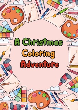 Preview of Sparkling Christmas Coloring Book for All Ages
