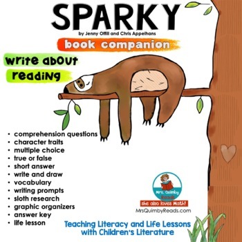 Preview of Sparky | Book Companion | Literature Circles | 3rd Grade ELA