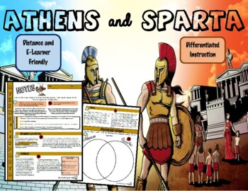 Preview of Sparta and Athens Lecture Notes and PowerPoint