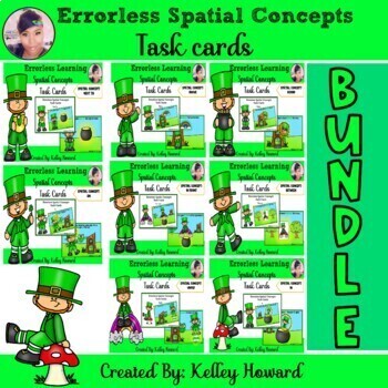 Preview of Spatial Concept March Errorless -BUNDLE