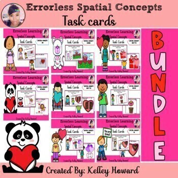 Preview of Spatial Concept Valentine Errorless -BUNDLE