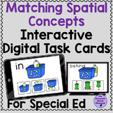 Spatial Concepts Digital Task Cards for Special Education 