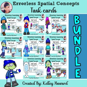 Preview of Spatial Concepts Errorless Winter-BUNDLE