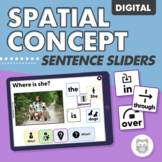 Spatial Concepts Sentence Sliders - Digital Speech Therapy