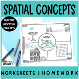 Spatial Concepts Speech Therapy | Prepositions Basic Conce