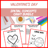 Spatial Concepts Valentine’s Day Crafts - Speech Therapy| 