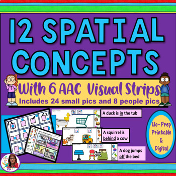 Preview of Spatial Concepts with AAC Visuals