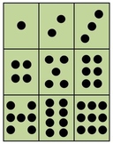Spatial Pattern and Number Matching Cards (1-9)