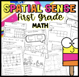 Spatial Sense Math Worksheets - First Grade