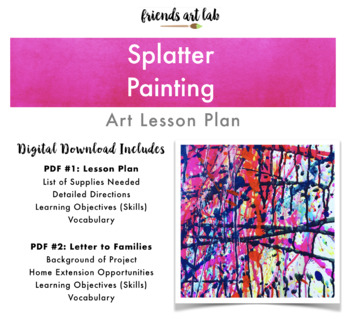 Preview of Splatter Painting (Art History, Process Art, Jackson Pollock)