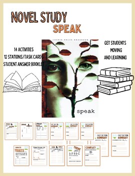 Preview of Speak Novel Study