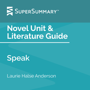 Preview of Speak Novel Unit & Literature Guide