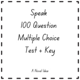 Speak 100 Question Multiple Choice Test + Key