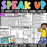 Speak Up Social Emotional Learning Character Education SEL
