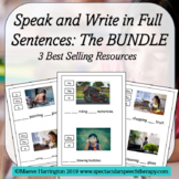 Speak and Write in Full Sentences! THE BUNDLE (Distance Le