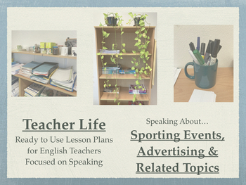 Preview of Speaking About...Sporting Events, Advertising, Sports & Society (B1, B2, C1)
