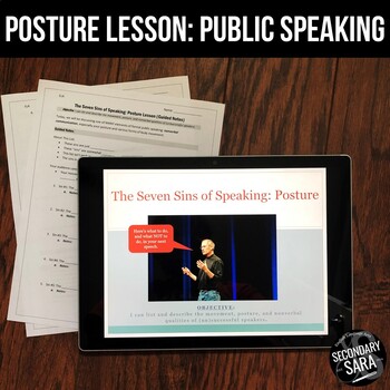 Preview of Speaking Lesson on Posture & Movement: “The Seven Sins of Speaking”