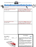 Speaking & Listening Skill: Discussion Tracking Sheet