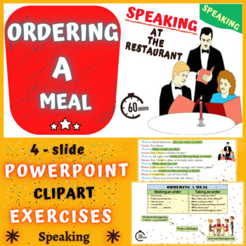 Preview of Speaking: At The Restaurant - Ordering a Meal and a Drink.