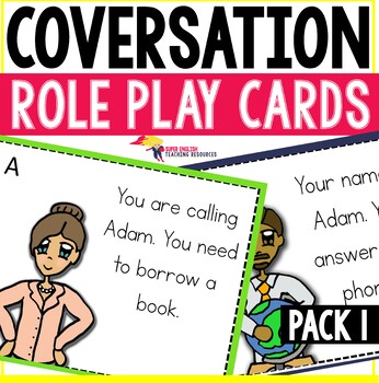 Past Tense Role Play Cards ESL Adults