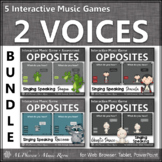 Speaking Voice or Singing Voice Interactive Music Games 2 