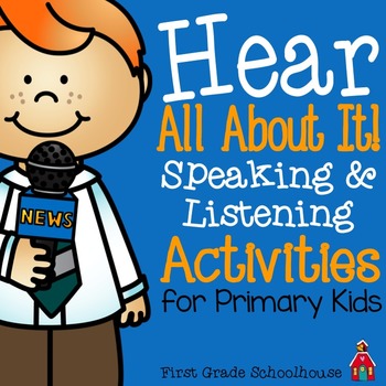 Preview of Oral Presentations | Listening and Speaking Skills Practice for Primary Kids