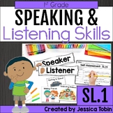 Speaking and Listening Activities - 1st Grade Oral Languag