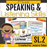 Speaking and Listening Activities - 2nd Grade Oral Languag