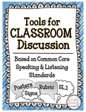 Speaking and Listening Discussion Tools