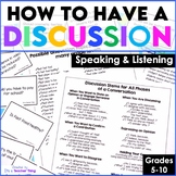 Speaking and Listening - How to Have a Discussion