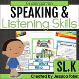 Speaking and Listening Activities - Kindergarten Oral Lang