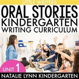 Speaking and Listening Oral Language Unit Kindergarten Wri