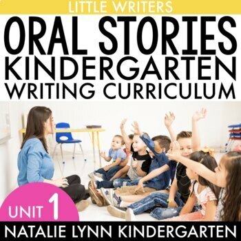 Preview of Speaking and Listening Oral Language Unit Kindergarten Writing Curriculum