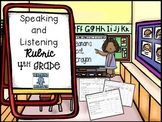 Speaking and Listening Rubric, S.4.1