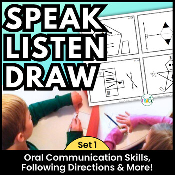 Preview of Speaking & Listening Skills | Oral Communication Activity Task Cards